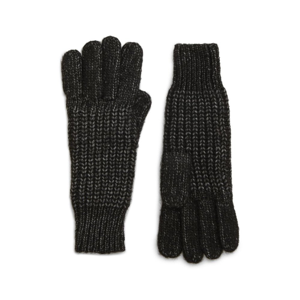 NWT Treasure & Bond Rib & Shaker Stitch Gloves OS Black